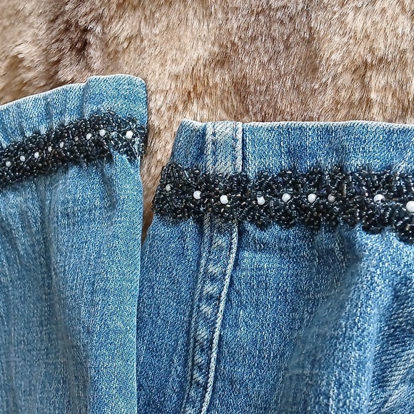 MOTTO Blue Denim Jacket with Black Studs - Picture 5 of 12